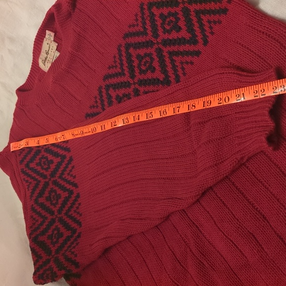 Vintage Eddie Bauer 100% Cotton Sweater - Picture 7 of 8